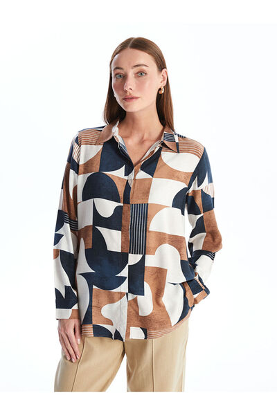 LC Waikiki Women's Patterned Shirt Design