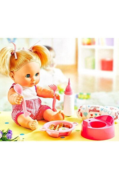 Genel Markalar Oyuncak Melis Bebek Altını Islatan Türkçe Konuşan Et Bebek Seti