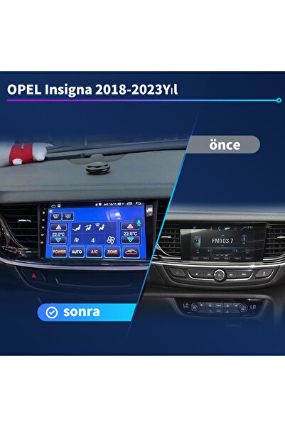 Dobest Opel-insignia-2018-2023yıl Kablosuz Carplay/navigasyon/gps/geri Vites ...