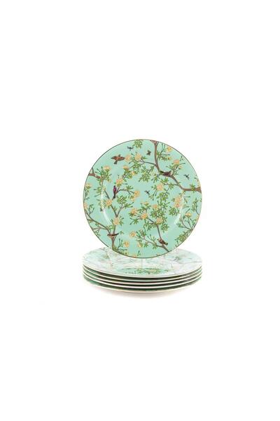 Mikasa Moor Secret Garden 6lı Pasta Tabağı 22cm