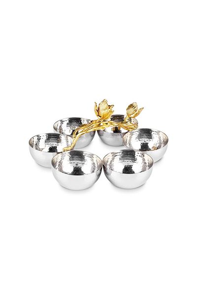 Karaca Home Karaca Tulip Decorative 6-Piece Snack Bowl