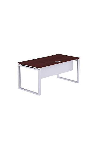 Mahmayi Carre 5114 Modern Workstation without Drawer Computer Desk Apple Cherry Ideal for Home