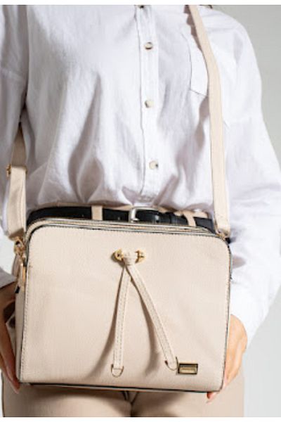 eflanmoda sanmorris τσάντα ώμου 4 θέσεων χιαστί