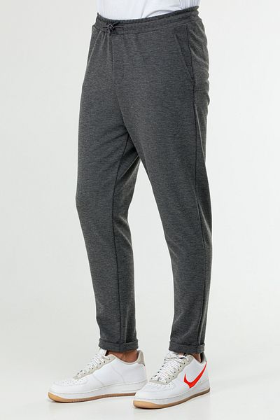 speedlife Αντρικό αθλητικό παντελόνι Anthracite Regular Cotton XD0415