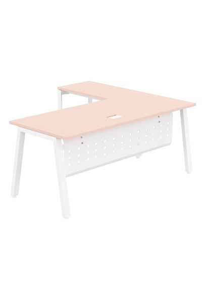 Mahmayi Bentuk 139-16L oak Modern Workstation without drawer