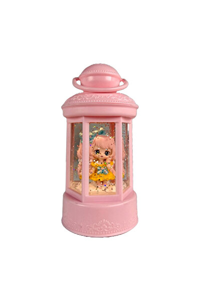 TOYFEST Kar Küresi Yeni Yıl Yılbaşı Hediyelik Plastik Fener LLM-HDY0061