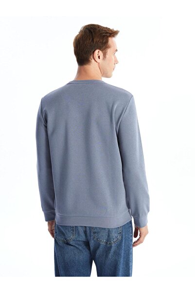 LC Waikiki Ανδρικό φούτερ με μακρυμάνικο λαιμόκοψη LCWAIKIKI Basic