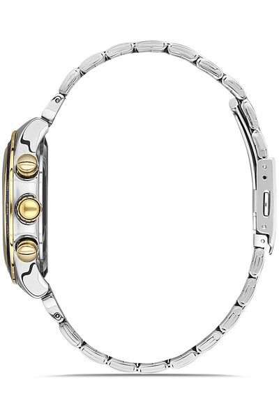 DAVID GUNER David Güner Men's Watch Dg-8245Ga-D2 43 mm Metal-Gold