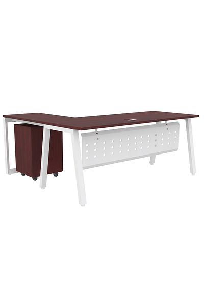 Mahmayi Bentuk 139-16L Apple Cherry Modern Workstation