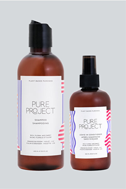 Pure Project Günlük Saç Bakım Seti - Şampuan ve Durulanmayan Saç Kremi Birlikte