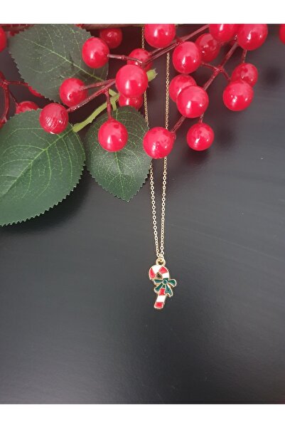 BS JEWELRY قلادة عصا المشي للعام الجديد