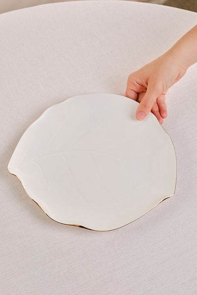 Karaca Gold 27 cm Müge Instant Serving Plate