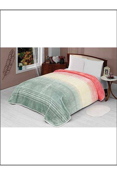MİNK Red Double Mink Blanket Lacasa 1088
