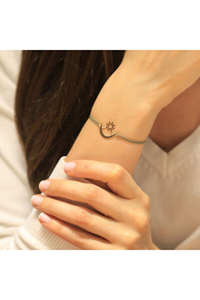 Ariş Aşk Sembolü Altın Bileklik (Osram ne Nsoromma)