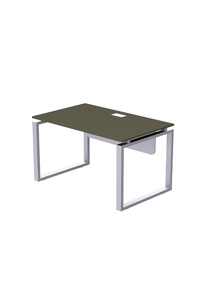 Mahmayi Carre 5112 Modern Workstation without Drawer  Desk Grey Ideal for Home