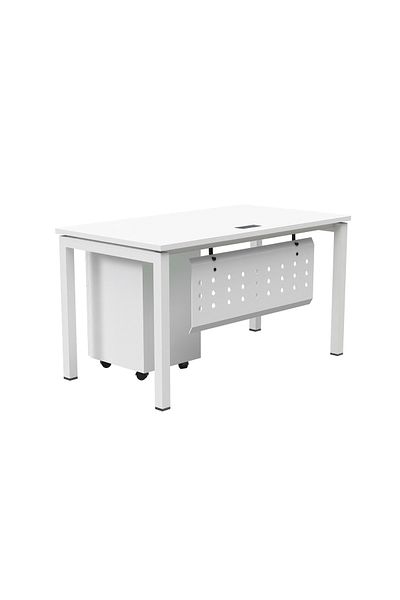 Mahmayi Figura 72-14 White Modern Workstation