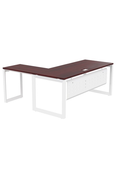 Mahmayi محطة عمل حديثة بدون درج من طراز 136-16L من Apple Cherry