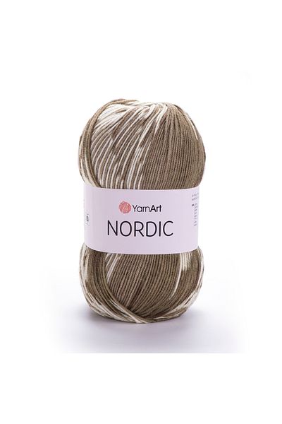 Yarnart Σχοινί πλεξίματος Nordic Marbled Hand 661