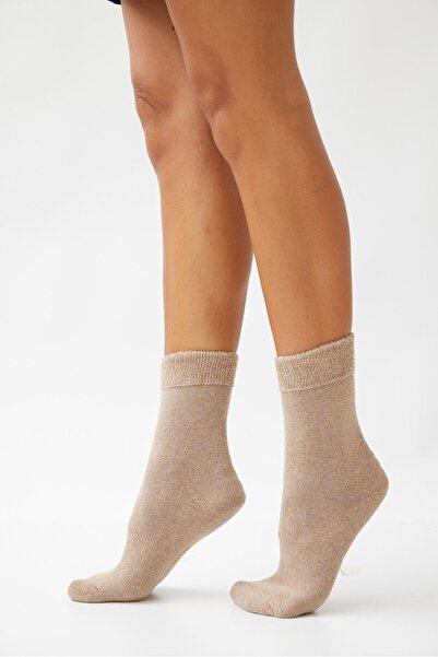 Katia&Bony Дамски хавлиени чорапи в цвят меланж