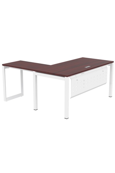 Mahmayi Figura 72-14L Apple Cherry Modern Workstation without Drawer