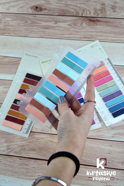 Kids Like 4 Set of 800 Colored Post-It Note Paper - Bookmark Stickers