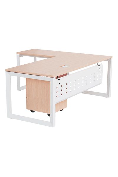 Mahmayi Vorm 136-16L Oak Modern Workstation