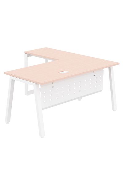 Mahmayi Bentuk 139-14L oak Modern Workstation without drawer