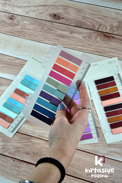 Kids Like 4 Set 800 lü Renkli Postit Post-it Post It. Kitap Ayracı Ayraç Postit Sticker Not Kağıdı