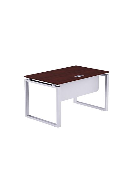 Mahmayi Carre 5112 Modern Workstation without Drawer  Desk Apple Cherry Ideal for Home