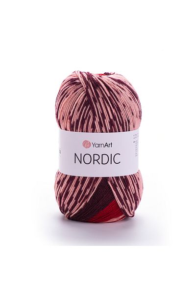 Yarnart Νήμα πλεξίματος Nordic Marbled 664