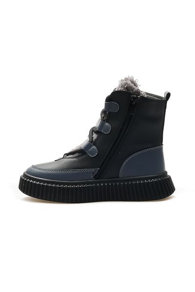 Haribo Harıbo Girls Casual Furry Daily Boots (28-33) 24k Hrbftw707 Fk Smoked