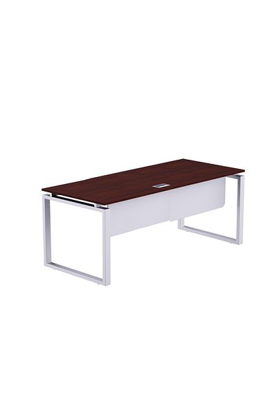 Mahmayi Carre 5116 Modern Workstation without Drawer  Desk Apple Cherry Ideal for Home