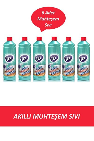 Tex Akıllı Muhteşem Sıvı 975 ml 6 Adet