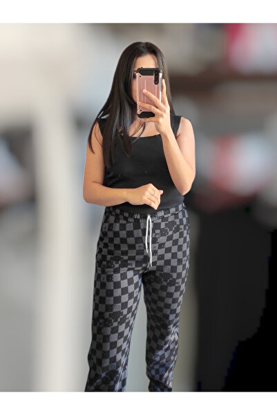 Sublime Butik Pantaloni de sport din bumbac gros Jogger cu picioare elastice ...