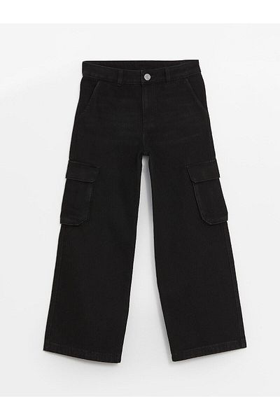 LC Waikiki Lcw Kids Girls Pants with Adjustable Elastic Waist