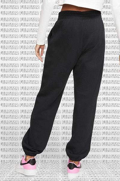 Nike Αθλητικά ρούχα Regular Fit Παντελόνι Loose και Long Cut Μαύρο Φούτερ
