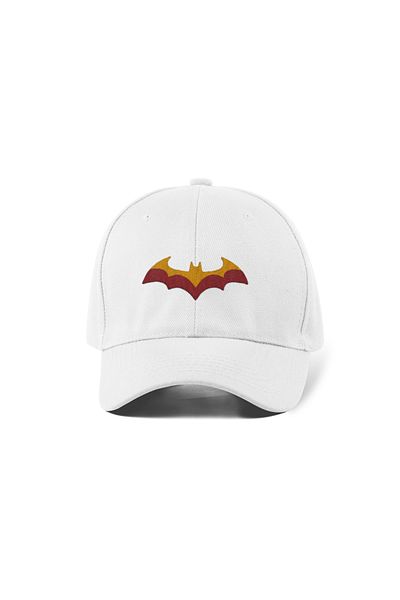 QUATEX Batsman Embroidered White Sports Unisex Cap A+ Quality Product