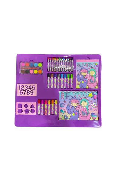 MUST BFF KIZ BOYAMA SETİ ( 54x47cm )