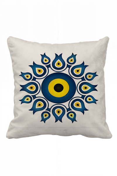 Vendini Husă pentru pernă decorativă din material textil de calitate, imprima...