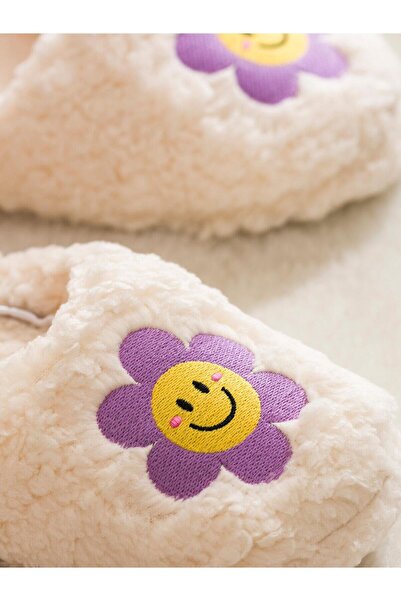 LC Waikiki شبشب منزل نسائي من القطيفة من LCW STEPS