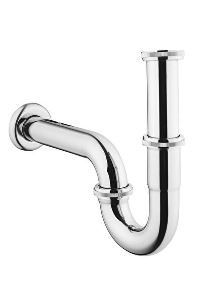 VitrA A45151 Lavabo Sifonu, P Tipi, Krom