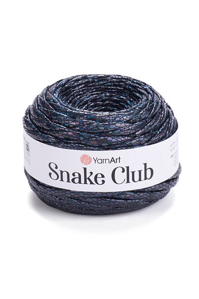 Yarnart SNAKE CLUB - ΠΛΕΚΤΟ ΧΕΙΡΟ ΣΥΜΠΛΕΚΤΙΚΟ ΣΚΟΥΡΟ ΜΠΛΕ-5106