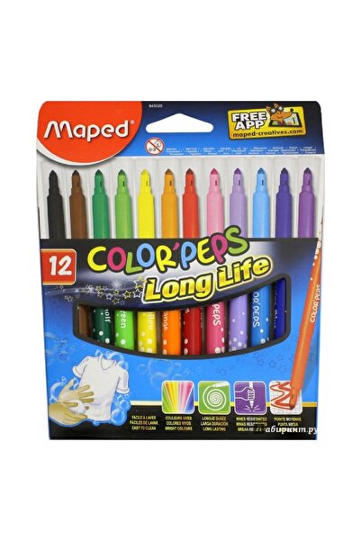 Maped Color'Peps markers, set of 12 pieces