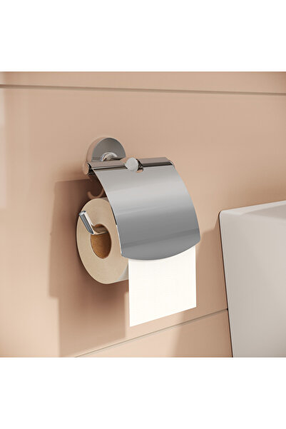 VitrA Base 300 A44112 Tuvalet Kağıtlığı, Krom