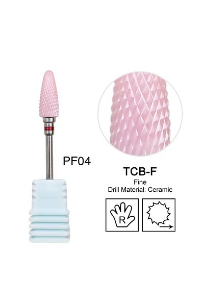 BGA 2.35mm Electric Ceramic Nail Milling Cutter - Manicure Pedicure Nail Removing Drill