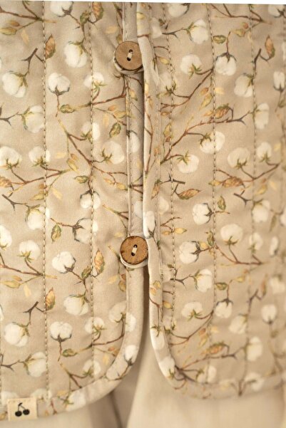 Kirazkids Cotton Patterned Plush Baby Vest