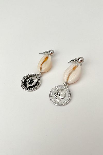 Modex Sea Shell Money Earrings