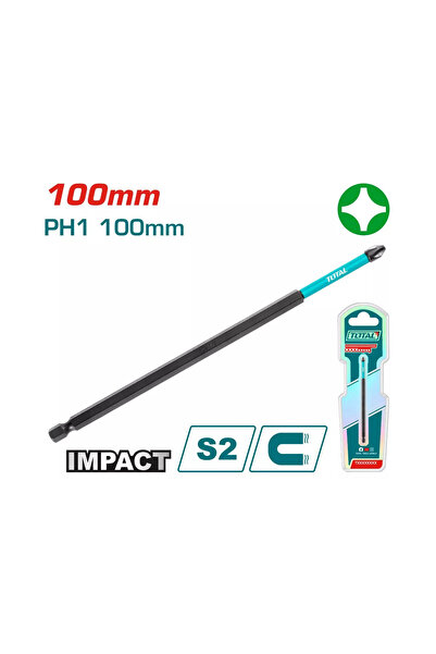 TOTAL PH1X100 MM Yıldız Bist Uç 1'Li Paket Yüksek Kalite TACIM71PH1100 NMS HI...