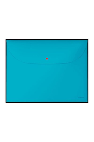 Leitz Cosy Çıtçıtlı 2 Cepli Gizlilik Dosyası A4 Mavi 47090061