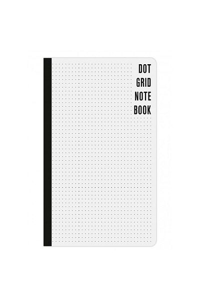 DEFFTER Dots A4 Dotted Tailor Stitched Notebook